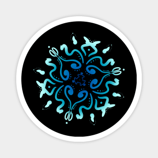 Doted mandala Magnet